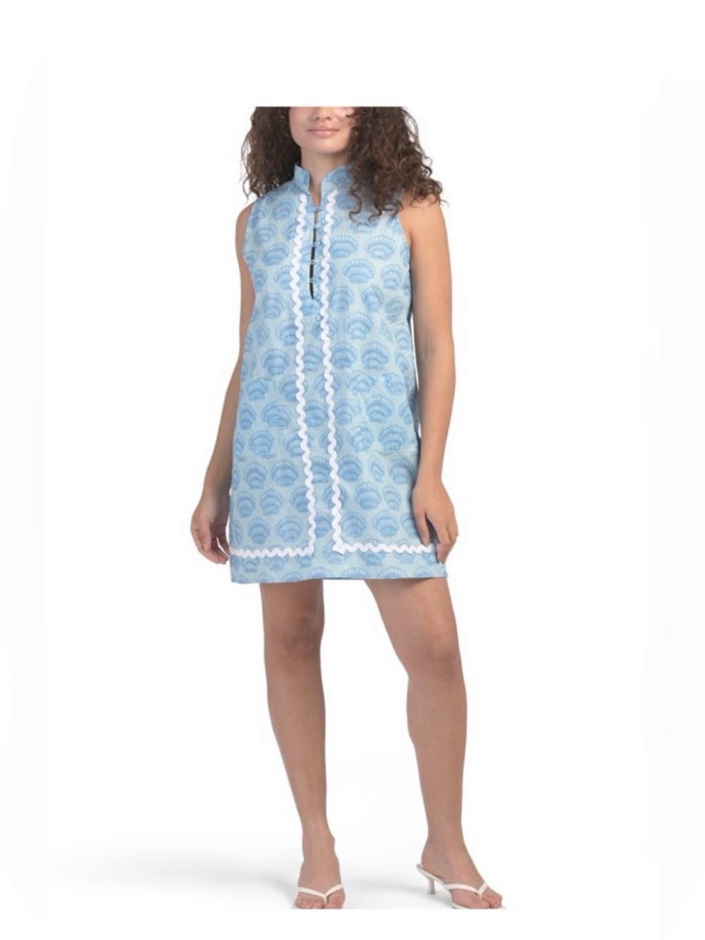 New Sail to Sable STS Ric Rac Mini Dress Sleeveless M